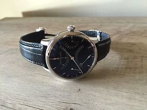 Maurice Lacroix Men's Master Piece Black Dial Retrograde Watch MP6518-SS001-330