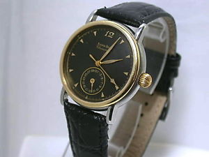 RAINER BRAND PANAMA WMRB11 CHRONOMETER STAHL / GOLD Glasboden