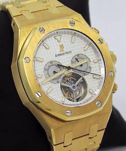 AUDEMARS PIGUET ROYAL OAK TOURBILLON 44mm 18K YELLOW GOLD 25977BA.OO.1205BA.02
