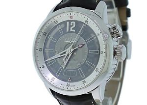 Vulcain Anniversary Heart Automatic Cricket Alarm Stainlesss Steel Watch