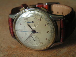 Vintage Early Oversize ORATOR / SCHILD Chronograph, Extra Mov. Venus 175, 1930'