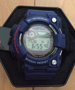 G SHOCK FROGMAN MADE IN JAPAN NAVY BLUE RED NEW WITH TAGS GF-1000NV-2CR