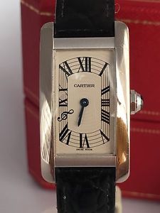 Rarissimo Cartier Tank Americaine Lady La Scala Di Milano 150 Pezzi Al Mondo
