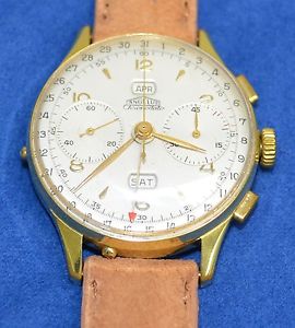 Vintage ANGELUS CHRONODATO watch, Serviced & Fabulous original condition!