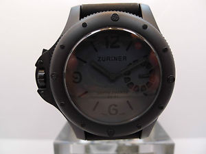 ZURINER V14 DLC SWISS MADE DIVER SANDWICH DIAL DESTRO PVD EGIZIANO MILITARE PAM