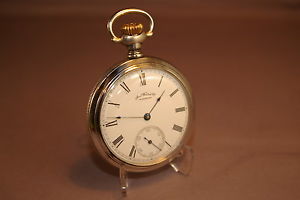 American Waltham 1-Star, Woerd’s Patent, Model-1872, 16size, 16J, c1882, Runs