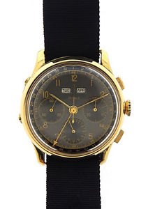 Vintage Doxa Chronograph Watch 18k