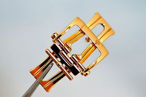 ULYSSE NARDIN 18K ROSE GOLD ORIGINAL DOUBLE LOCKING DEPLOYMENT BUCKLE FOR PARTS!