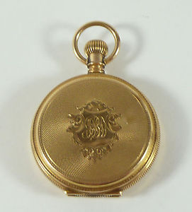 ANTIQUE ELGIN NATIONAL WATCH CO 14K & 10K GOLD POCKET WATCH 52 GRAMS (TESTED)
