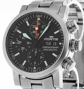 Fortis Spacematic Chronograph Automatik Stahl an Stahlband Ref. 626.22.159