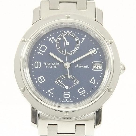 Used[A] Watch Hermes CL5.710 Clipper GMT PR Self winding Blue Arabic T5U