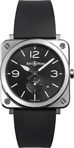 BRAND NEW AUTHENTIC BELL & ROSS AVIATION BRS QUARTZ WATCH | BRS-BL-ST/SRB