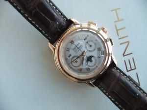 Zenith Chronomaster El primero oro rosa Gold rose full  17.0240.410/01