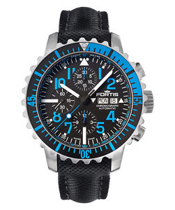 FORTIS Aquatis Marinemaster Chrono 42mm Swiss Auto watch 200m WR 671.15.45 LP