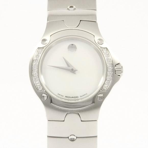 Used[B] Watch Movado 84 G4 1851 Sports Edition / D Quartz White Shell C6N