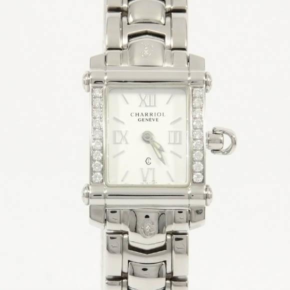 Used[B] Watch Philippe Charriol 9012911 Columbus / D Quartz White S1Y