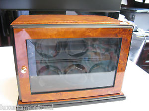 Authentic NEW Scatola Del Tempo 6 Watch Winder, RARE! 6RT RA OS 1V, BOX & CABLE!