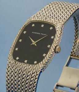 Audemars Piguet Classique 18K white gold diamonds ladies 79 grams