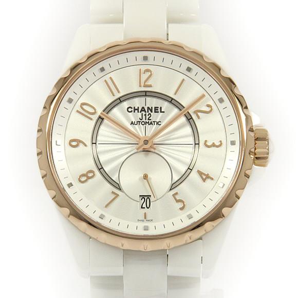 Used[B] Watch Chanel H3839 J12 365 ceramic / beige gold self-winding D7C