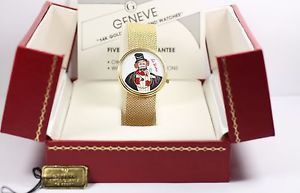 Men's Solid 14k Gold Collectible Red Skelton 
