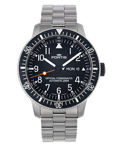 FORTIS Cosmonautis Official Cosmonauts watch Day/Date Titanium case 647.27.11
