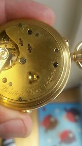 18 k gold pocket watch