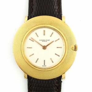 Vintage AUDEMARS PIGUET Ultra Thin 18K Yellow Gold Men's Manual Cal. 2003 Watch