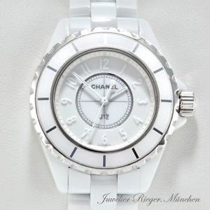 CHANEL J12 KERAMIK MEDIUM WHITE PHANTOM H3442 10th Anniversary LIMITED EDITION