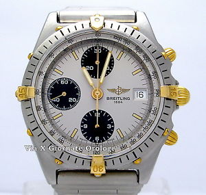 Breitling Chronomat Bicolore ref. 81950 Automatico Argentè/Nero con Bracciale