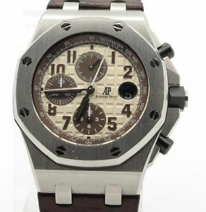 Audemars Piguet Royal Oak Offshore New Style Safari Chronograph Mens w/ Papers