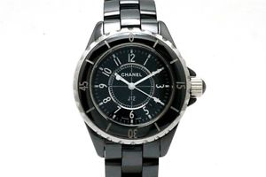 Used[A] Watch CHANEL J12 H0682 Quartz (battery operated) black ceramic R5Y