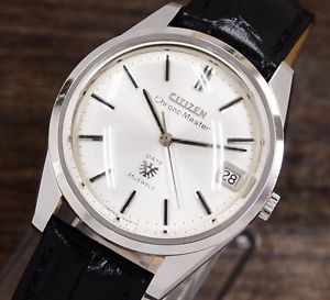 CITIZEN CHRONOMASTER Chrono master Date eagle mark medallion original dial 1967