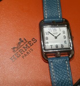 Hermes Cape Cod Quartz Small PM 040333ww00 Wrist Watch for Women