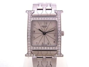 Used[A] Watch HERMES H Watch HH1.230 Quartz Gyoushie SS E1O