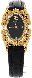 Ladies Carrera Y Carrera Horses 18K Yellow Gold Diamond Ruby Watch 31404