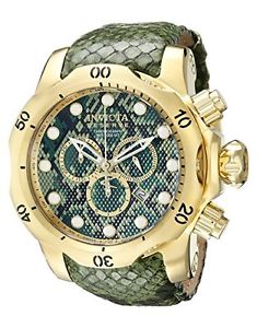 Invicta Men''s 14966 Venom Analog Display Swiss Quartz Green Watch
