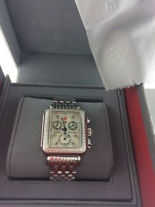 MICHELE WATCH Deco Day Diamond, Diamond Dial Authentic with Box & Papers, New.