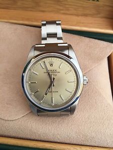 Rolex Air King 14000 Whith Og Box