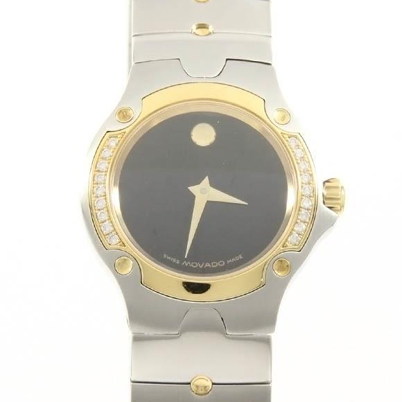 Used[B] Watch Movado 81 G4 1851 Sports Edition Combi / D Quartz Black M4B