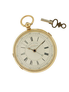 E.Wise, Manchester,18k Yellow Gold Pocket Watch ,circa 1860, w/ box