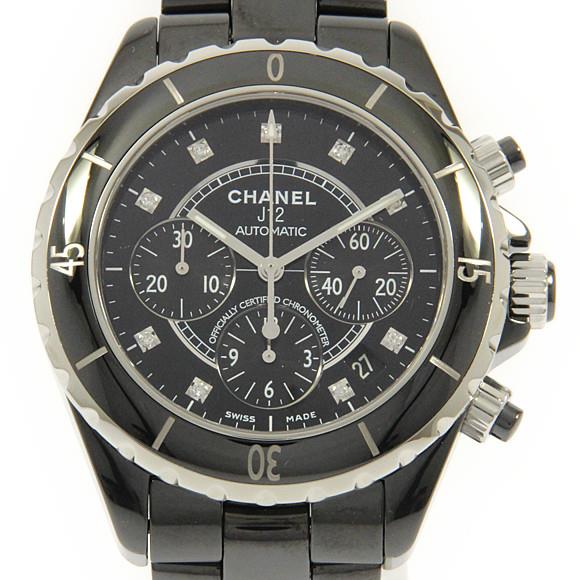 Used[B] Watch Chanel H2419 J12 41mm chronograph ceramic 9P self-winding V0N