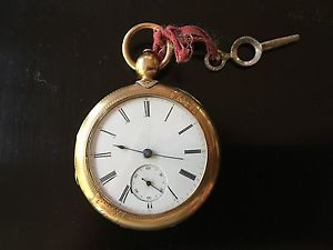 Antique gold pocket watch by Joseph Johnson, Hunter Case, circa 1820
