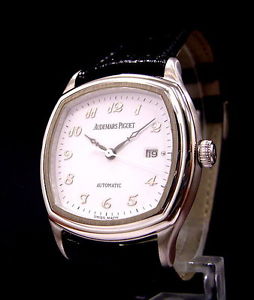 AUDEMARS PIGUET 18K WEISSGOLD JOHN SHAEFFER AUTOMATIC DATE HERREN VP: 23950 Euro