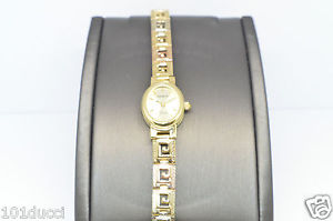 14kt 3 tone gold watch swiss movement