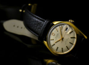 RARE MEN'S TUDOR 9050/1GOLD SHELL PRINCE OYSTERDATE - VERY FINE!