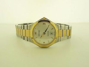 NEW Ladies Concord Mariner 26mm SS & 18K Yellow Gold Watch w/ Box 12E31840 $3590