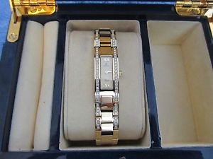 Gorgeous Ladies Festina Saphix 18k Gold & .70 TCW, VS1 Diamond Luxury Wristwatch