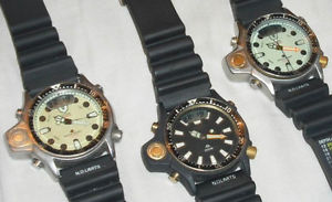 Lot 3 Rare Citizen Aqualand Promaster C028 CO28 Titanium CO21 CO22 Natulite Dive