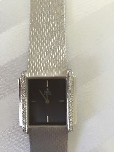 Ebel Damenuhr 750 Weißgold mit 28 Diamanten 62,3 Gramm