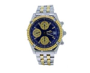 Da uomo Breitling Chronomat Orologio Automatico in 18k Oro Giallo & Acciaio inox
